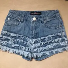 デニムショートパンツ