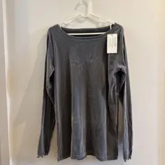 ★新品タグ付き★ チャオパニック　シースルー長袖カットソー グレー