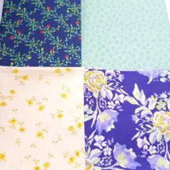 USAコットン　花柄　小花柄　カットクロス　生地　布　ハンドメイド