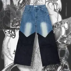 melt the lady⭐︎waist adjust pantsブルーデニム 2025年最新】メルトザレディ デニムの人気アイテム - メルカリ