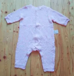 UNIQLOベビー　キルトカバーオール(バンビ柄)80サイズ　ピンク