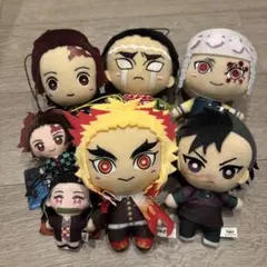⭐︎【鬼滅の刃】ぬいぐるみ7体 炭治郎 行冥 天元 禰豆子 煉獄 玄弥