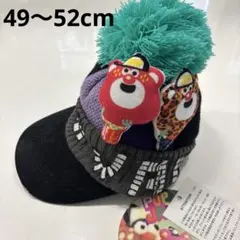 JAM ニット帽 ニットキャップ クマてん じゃりくま ポンポン マスコット