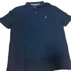 NAUTICA ブラック　ポロシャツ