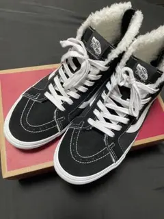 VANS ハイカットスニーカー ブラック/ホワイト