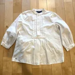 ポロ　ラルフローレン　トップス　長袖シャツ ホワイト　130 女の子