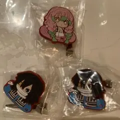 鬼滅の刃 ばんちょうこう ヘアクリップ 3点セット 伊黒小芭内 甘露寺蜜璃