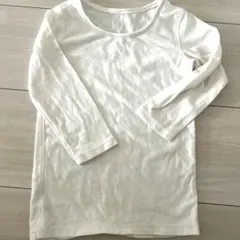 ユニクロ　長袖白　90cm