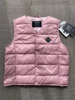 TAIONxDessin別注ベスト　ダウンベスト 130 ピンク