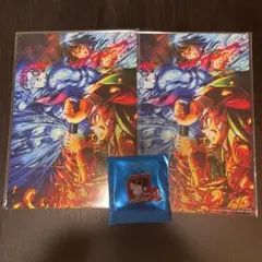 鬼滅の刃無限城編 童磨(幼少期)ピンバッジ 第一章猗窩座再来 入場者特典2枚