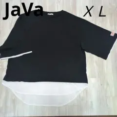 JaVa 美品⭐️半袖 Tシャツ ブラック （XL）のサムネイル