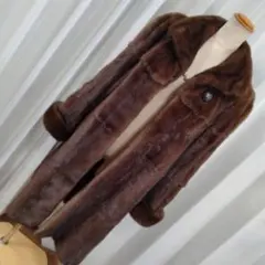 新品同様✩ハイグレード✩ミンク✩ファーコート✩柔らか艷やか✩軽めですよ