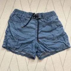 BURBERRY デニムブルー ショートパンツ 38