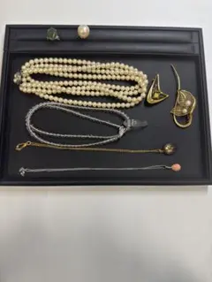 アクセサリー まとめ売り ネックレス・ブローチ・指輪 真珠 和風