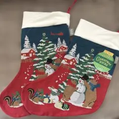 ⭐︎KADDI クリスマスソックス 2コセット⭐︎のサムネイル