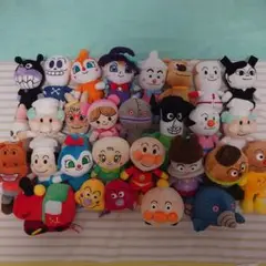 アンパンマン キャラクター ぬいぐるみセット 28体