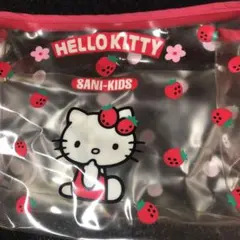 ハローキティ SANI-KIDS ビニールポーチ　いちご　1997年