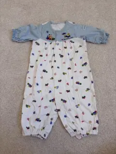 ミキハウス　2wayオール　ロンパース　50-70