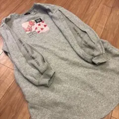 JENNI love トレーナー ロゴプリント グレーのサムネイル