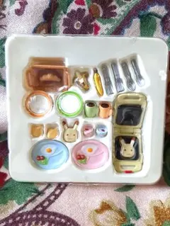 シルバニアファミリー　朝食セット
