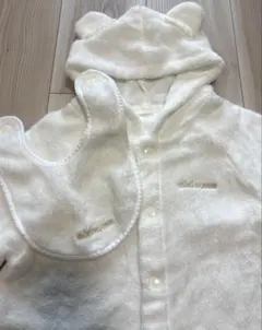mikiHOUSE 今治タオル バスローブ スタイ セット 70〜90cm