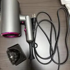 【訳あり特価】中古　ヘアドライヤー グレーとピンク RCY-7004,1300W