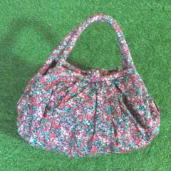 リバティー柄　ハンドメイドバッグ