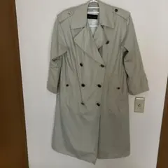 SANYO COAT ベージュ トレンチコート ベルト ライナー付
