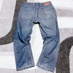 美品 EDWIN E2003 立体裁断デニム W33 紺　インディゴ 3D