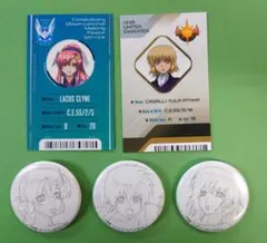 お値下げ中✳ガンダムSEED FREEDOM入場特典 缶バッジ＆IDカード✳