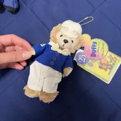 ダッフィー 白タグ SSコロンビア セーラーカラー ぬいぐるみバッジ