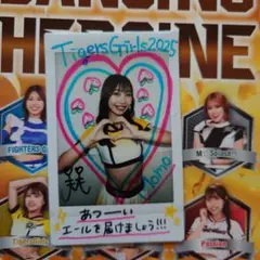 BBM プロ野球チア　タイガースガールMomo直筆サインチェキ