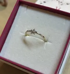 vaヴァンドーム青山 K10 星型ダイヤモンドリング11号