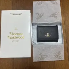 Vivienne Westwood 三つ折り財布 ブラック