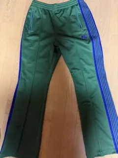 Needles トラックパンツ グリーン パープル Sのサムネイル