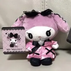 真夜中のメロクロ　サンリオマスコットポーチ　マイメロ