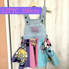 ミニーマウス デニムジャンバースカート 100cm~ もっとお値下げ！