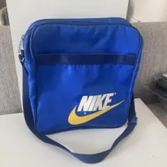 NIKE ショルダーバッグ 青　レトロ