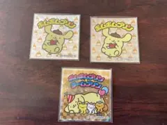 サンリオキャラクターズマン　ポムポムプリン ステッカー 3枚セット