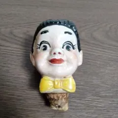 SUNTORY ボトルキャップ 人形 アンティーク　お天気人形　男の子　レトロ