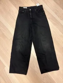 ZARA ブラック バギーデニムのサムネイル