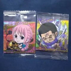 ウエハースシール(にふぉるめーしょん) ワンピース レベッカ　イッショウ