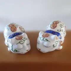眠り猫 陶器製　置物