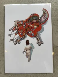 士郎正宗の世界展 大友克洋 攻殻機動隊 ポスター B2サイズ AKIRA
