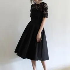 LAGUNAMOON☆LADYオーバーレースギャザードレス