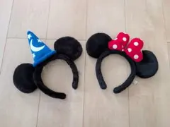 東京ディズニーリゾート　ミッキー　ミニー カチューシャ　ファンタジア