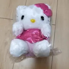 フコク生命オリジナル　ハローキティ ぬいぐるみ 約18cm