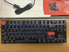 【即購入可Keychron K8と同一金型】京東京造 K8キーボード 87赤軸