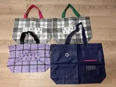 LOWRYS FARM ショップ袋 ショッパー 4枚セットのサムネイル