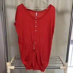 sunaokuwahara 半袖カーディガントップス